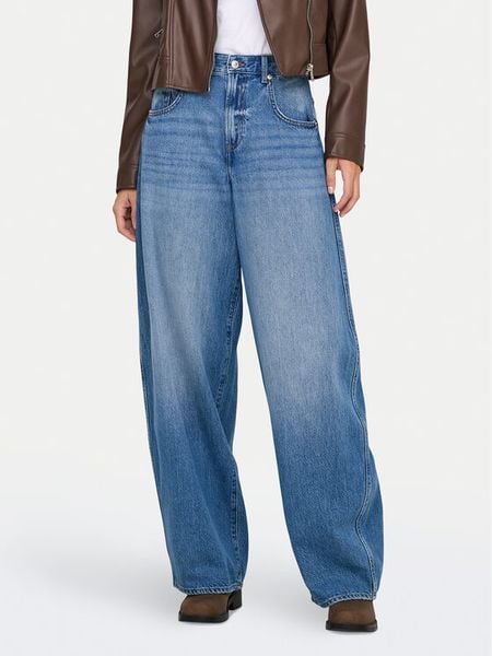 ONLY Jeansy Taylor 15367620 Niebieski Balloon Fit. Niebieskie jeansy ONLY, bez wzorów, z bawełny. Za 109,99 zł.