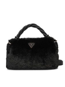 Guess Torebka Shaida HWWG81 43110 Czarny. Czarne torebki klasyczne Guess, z aplikacjami, z materiału, bez dodatków. Za 509,99 zł.