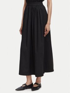 Vero Moda Spódnica maxi Friba 10346845 Czarny Regular Fit. Czarne spódnice Vero Moda, xl, bez wzorów, z bawełny, maxi. Za 199,99 zł.