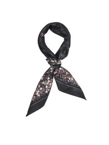 Guess Apaszka AW5534 POL03 Czarny. Czarne rękawiczki Guess, z aplikacjami, z poliesteru. Za 154,99 zł.