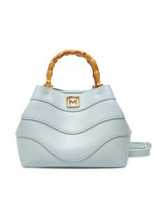 Marella Torebka Dinda 2513511027200 Błękitny. Niebieskie torebki klasyczne Marella, bez wzorów, ze skóry, bez dodatków. Za 379,99 zł.