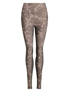 Rethinkit Legginsy sportowe "Beth" w kolorze szarobrązowym rozmiar: M. Brązowe legginsy Rethinkit, m, bez wzorów, z materiału, z podwyższonym stanem, outdoorowe. Za 197,95 zł.