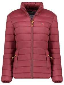 Geographical Norway Kurtka pikowana "Atikolor" w kolorze ciemnofioletowym rozmiar: XXL. Różowe kurtki Geographical Norway, xxl, bez wzorów, bez kaptura. Za 118,56 zł.
