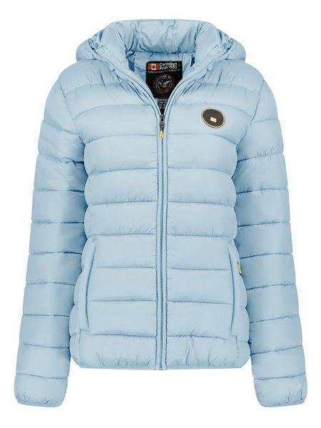 Canadian Peak Kurtka pikowana "Atikamapeak" w kolorze błękitnym rozmiar: XXL. Niebieskie kurtki Canadian Peak, xxl, bez wzorów, bez kaptura. Za 180,06 zł.