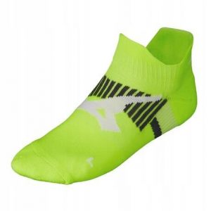 Skarpety do biegania dla dorosłych Mizuno DryLite Race Mid. Zielone skarpetki Mizuno, bez wzorów. Za 44,99 zł.