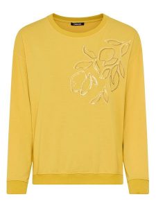 Olsen Bluza w kolorze żółtym rozmiar: 44. Żółte bluzy Olsen, bez wzorów, bez kaptura. Za 124,98 zł.