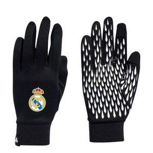 Rękawice Real Madrid Home Fieldplayer. Białe rękawiczki ADIDAS, bez wzorów. Za 148,50 zł.