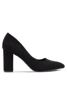 Jenny Fairy Czółenka LAURA HJBY221236 Czarny. Czarne czółenka Jenny Fairy, bez wzorów, z materiału, bez obcasa, bez zapięcia. Za 119,99 zł.