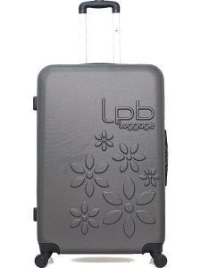 Les P´tites Bombes Walizka "Eleonor" w kolorze szarym - 47 x 75 x 29 cm rozmiar: onesize. Szare walizki bez wzorów, z materiału. Za 260,99 zł.