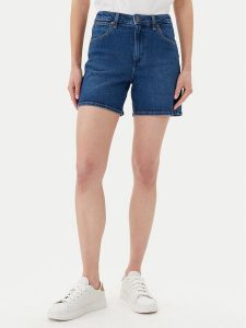 Wrangler Szorty jeansowe Cowboy 112366267 Niebieski Relaxed Fit. Niebieskie szorty Wrangler, bez wzorów, z bawełny. Za 179,99 zł.