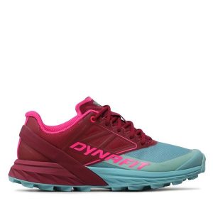Buty do biegania Dynafit. Czerwone buty sportowe Dynafit, bez wzorów, bez zapięcia, do biegania. Za 399,99 zł.
