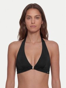 BOSS Góra od bikini 50561258 Czarny. Czarne bikini Boss, bez wzorów, z syntetyku. Za 279,99 zł.