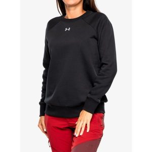 Bluza damska bez kaptura Under Armour Rival Fleece Crew. Czarne bluzy Under Armour, l, bez wzorów, bez kaptura. Za 170,20 zł.
