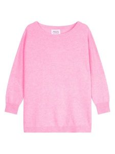 AUTHENTIC CASHMERE Kaszmirowy sweter "Goléon" w kolorze jasnoróżowym rozmiar: S. Różowe swetry oversize AUTHENTIC CASHMERE, s, bez wzorów, z kaszmiru, bez ramiączek. Za 367,22 zł.