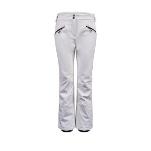 Damskie spodnie narciarskie softshell Killtec Thônes. Białe spodnie sportowe KILLTEC, na zimę, bez wzorów, z softshellu, narciarskie. Za 425,50 zł.