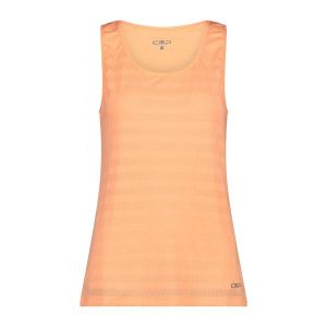Damski tank top CMP. Brązowe topy CMP, bez wzorów, sportowe, bez kołnierzyka, bez ramiączek. Za 192,00 zł.