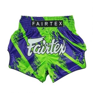 Spodenki Muay Thai Fairtex BS1928 Niebieskie/Zielone S. Zielone szorty FAIRTEX, bez wzorów, sportowe. Za 279,00 zł.