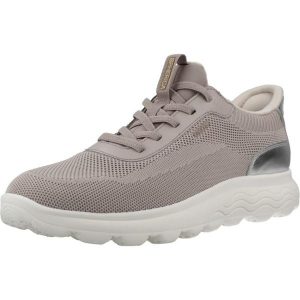 Buty GEOX D SPHERICA PLUS Szary. Szare buty trekkingowe Geox, z syntetyku, bez zapięcia. Za 427,99 zł.