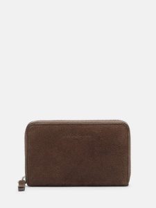 Liebeskind Berlin Skórzany portfel w kolorze brązowym - 15 x 9 x 2 cm rozmiar: onesize. Brązowe portfele Liebeskind Berlin, bez wzorów, z materiału. Za 285,49 zł.