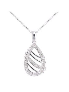 Revoni Złoty naszyjnik z diamentową zawieszką - dł. 46 cm rozmiar: onesize. Szare naszyjniki Revoni, z diamentem, złote. Za 2 057,99 zł.