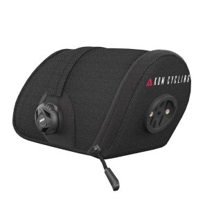 Torba pod siodełko z uchwytem Garmin Varia - KOM Cycling SB01 Mała - ok. 0,4l. Czarne torebki klasyczne KOM CYCLING, bez wzorów, małe, bez dodatków. Za 149,00 zł.