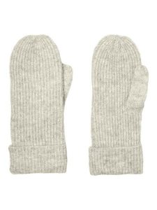 Vero Moda Rękawiczki Damskie 10291617 Szary. Szare rękawiczki Vero Moda, bez wzorów, z dzianiny. Za 89,99 zł.