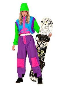 Carnival Party Kombinezon kostiumowy "Snowboarder" ze wzorem rozmiar: S. Kombinezony Carnival Party, s, bez wzorów, bez kołnierzyka, bez ramiączek. Za 100,99 zł.