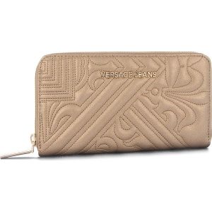 Duży Portfel Damski VERSACE JEANS - E3VSBPZ1 70792 901. Żółte portfele marki Versace Jeans, z jeansu. Za 369,00 zł.
