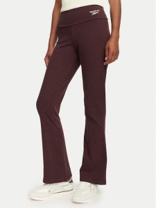 Reebok Legginsy Minka RK25702CCW Brązowy Slim Fit. Brązowe legginsy Reebok, bez wzorów, z bawełny. Za 149,99 zł.