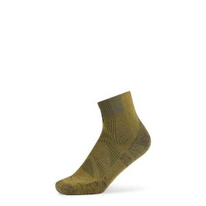 Skarpety biegowe Buff Coolnet Quarter Sock CQ. Brązowe skarpetki Buff, bez wzorów. Za 98,99 zł.