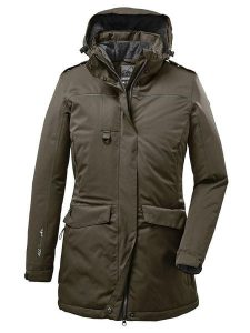 Killtec Parka funkcyjna "Ostfold" w kolorze khaki rozmiar: 42. Brązowe płaszcze KILLTEC, m, bez wzorów, bez kaptura. Za 321,39 zł.