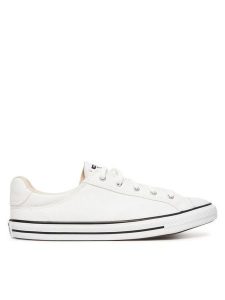 Converse Trampki Chuck Taylor All Star Dainty Lucy A12951C Biały. Białe trampki Converse, bez wzorów, z materiału, bez zapięcia. Za 229,99 zł.
