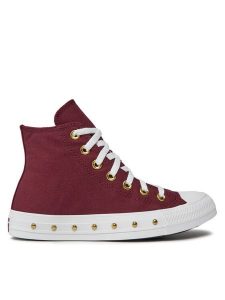 Converse Trampki Chuck Taylor All Star Star Studded A07906C Bordowy. Czerwone trampki Converse, bez wzorów, z materiału, bez zapięcia. Za 379,99 zł.