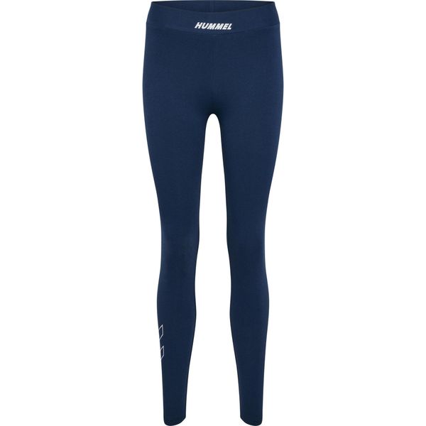 Damskie legginsy Hummel Elemental. Niebieskie legginsy Hummel, bez wzorów. Za 153,50 zł.