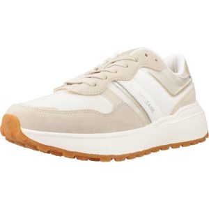 Buty TOMMY JEANS EN0EN02861 Beżowy. Brązowe buty trekkingowe TOMMY HILFIGER, z jeansu, bez zapięcia. Za 445,91 zł.