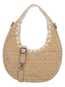 Beagles Torebka "Mallorca" w kolorze beżowym - 33 x 37 x 7 cm rozmiar: onesize. Brązowe torebki klasyczne Beagles, bez wzorów, z materiału, przez ramię, bez dodatków. Za 78,99 zł.