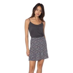 Damski tank top Protest Prtmimizan spaghetti. Czarne topy Protest, bez wzorów, sportowe, bez kołnierzyka, bez ramiączek. W wyprzedaży za 99,90 zł.