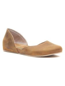 Comfortfusse Skórzane baleriny w kolorze jasnobrązowym rozmiar: 41. Brązowe balerinki Comfortfüße, bez wzorów, ze skóry, bez obcasa, bez zapięcia. Za 252,99 zł.
