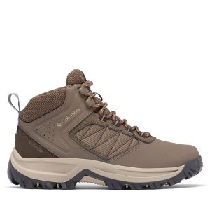 Trekkingi Columbia. Brązowe buty sportowe Columbia, bez wzorów, bez zapięcia, trekkingowe. Za 399,99 zł.