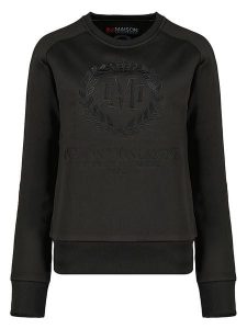 Maison Montaigne Bluza "Fimosai" w kolorze czarnym rozmiar: XXL. Czarne bluzy Maison Montaigne, xxl, bez wzorów, bez kaptura. Za 86,99 zł.