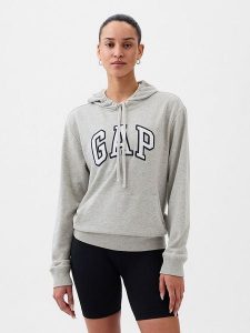GAP Bluza w kolorze jasnoszarym rozmiar: M. Szare bluzy GAP, m, bez wzorów, z kapturem. Za 128,25 zł.