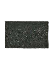 BLE Kopertówka w kolorze czarnym - 26 x 17 x 3 cm rozmiar: onesize. Czarne torebki wieczorowe BLE, bez wzorów, z bawełny, bez dodatków. Za 82,95 zł.