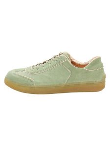 Think! Skórzane sneakersy w kolorze zielonym rozmiar: 38. Zielone trampki Think, bez wzorów, bez zapięcia. Za 296,95 zł.