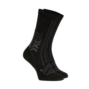 Skarpety X-Socks Trekking Perform Merino Crew Black. Czarne skarpetki X-Socks, bez wzorów. Za 100,00 zł.