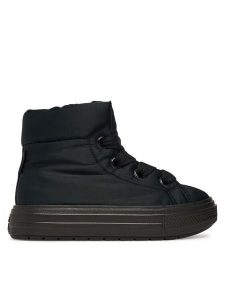 Converse Śniegowce Chuck Taylor All Star Elements Boot A12941C Czarny. Czarne buty zimowe Converse, z materiału, bez obcasa, bez zapięcia. Za 469,99 zł.