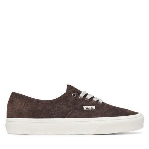 Tenisówki Vans. Brązowe trampki Vans, bez wzorów, bez zapięcia. Za 399,99 zł.