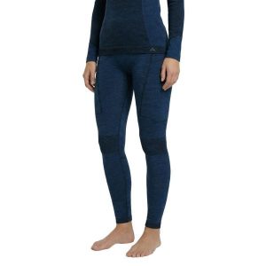 Legginsy termoaktywne damskie Risalti TERMICO z wełną merino. Niebieskie legginsy Aulp, bez wzorów, z wełny. W wyprzedaży za 139,99 zł.