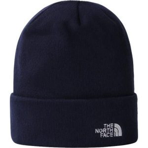Czapka turystyczna unisex The North Face Norm Beanie. Niebieskie czapki The North Face, bez wzorów, sportowe. Za 96,99 zł.