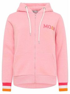 Zwillingsherz Bluza "MoinZH" w kolorze różowym rozmiar: L. Różowe bluzy Zwillingsherz, l, bez wzorów, bez kaptura. Za 180,06 zł.