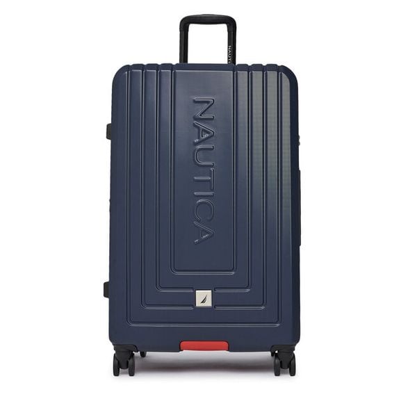 Walizka duża Nautica. Niebieskie walizki Nautica, bez wzorów, duże. Za 399,99 zł.